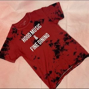 Fashion Nova tie dye tee shirt
